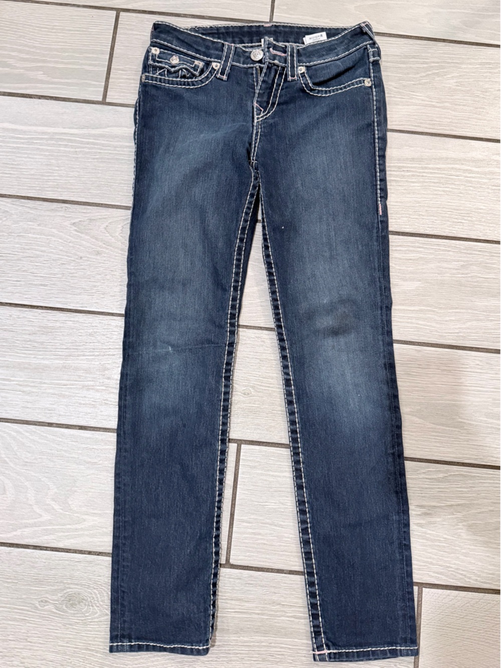 True religion, girl jeans size 12 Dark Blue Slim Fit Jeans
